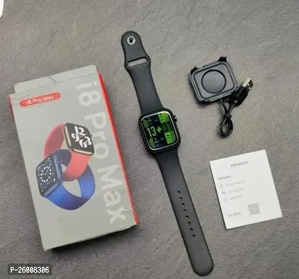 Lichen I8 Pro Max Smart Watch Latest Fitness Smart Watch, Bluetooth Function-thumb0
