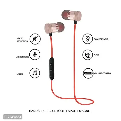 Lichen Wireless Sports Bluetooth Magnet Earphone Hand-Free ln Best Price-thumb2