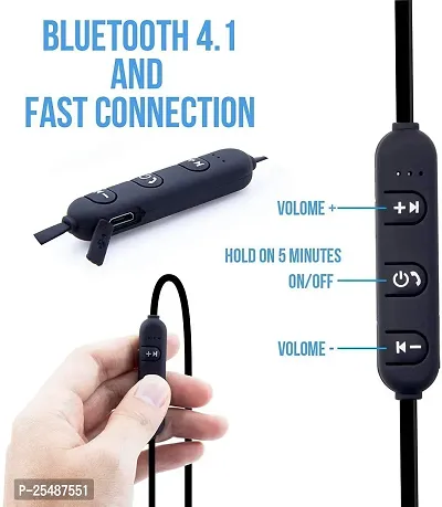 Lichen Wireless Sports Bluetooth Magnet Earphone Hand-Free ln Best Price-thumb3