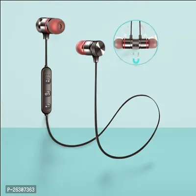 Lichen Wireless Magnet Bluetooth in Ear Earphone Headphone with Mic, Best For Sport Gym,Fitness