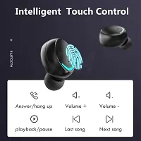 Lichen  Wireless Earbuds with Sleek Design and Impressive Sound Quality-(Black)-thumb2