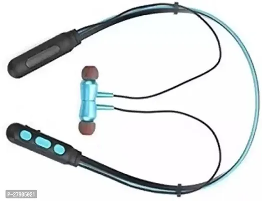 Modern Wireless Bluetooth Neckband Headphones with Mic-thumb0