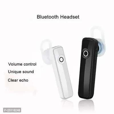 Lichen Wireless Bluetooth Earphones Single Earpiece Handsfree Calling, Soft Silicon Earbud, Sweatproof