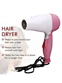Lichen Foldable Professional N- 1290 Stylish Hair Dryer ,2 Speed Control(Multicolor)-thumb2