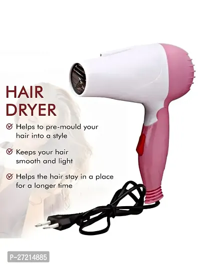 Lichen Foldable Professional N- 1290 Stylish Hair Dryer ,2 Speed Control(Multicolor)-thumb3