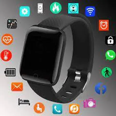 Lichen ID-116 Bluetooth Smartwatch Wireless Fitness Band Watch Sports Smart Watch