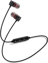Lichen Bluetooth Neckband Headphones Magnet Wireless Bluetooth Sports Earphone (Assorted color)-thumb3
