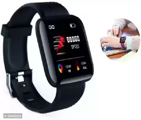 Lichen ID-116 Smartwatch for Mens Womens Boys Girls, Bluetooth Smart Fitness Band Watch