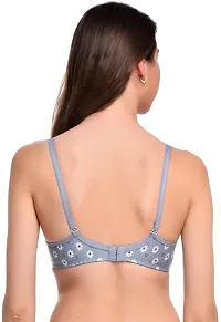 Stylish Full Coverage Women Everyday Non Padded Bra, Pack of 1- Assorted-thumb1