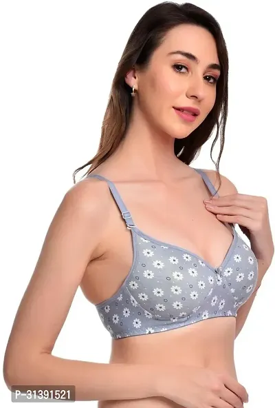 Stylish Full Coverage Women Everyday Non Padded Bra, Pack of 1- Assorted-thumb4