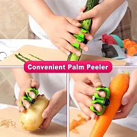 FNR HAND PALM PEELER FRUIT HAND VEGETABLE PEELER POTATO WITH RUBBER FINGER GRIP KITCHEN COOKING TOOL CUCUMBER-thumb4