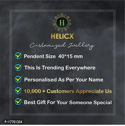 Helicx Customized Name Pendant-thumb3