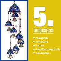 Comelyns Rajasthani Design Handcrafted Hanging Windchimes-thumb1