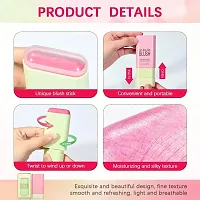 Cream Blush Stick - Multi-Use Makeup Stick for Cheeks and Lips with Hydrating Formula, 2-in-1 Beauty Blush Stick with Soft Cream-thumb2