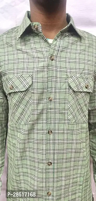 Stylish Cotton Long Sleeve Shirt For Men-thumb5