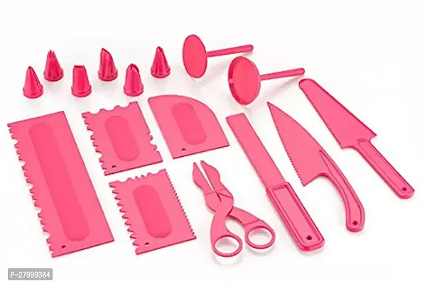Useful Plastic Multi-Function 16 Pcs Cake Sculpting Tool Set For Icing Decoration-thumb2