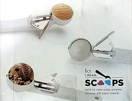 Plastic Ice Cream Scoop Ice Cream Serving Spoon Scooper-thumb2