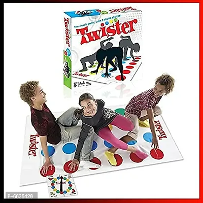 Bonanza Bigger Mat Twister Game More Colored Spots Board Game for 2 or More Players Indoor and Outdoor Game for Kids-thumb2