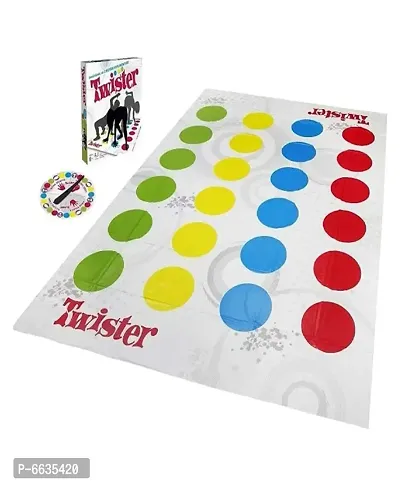 Bonanza Bigger Mat Twister Game More Colored Spots Board Game for 2 or More Players Indoor and Outdoor Game for Kids-thumb4