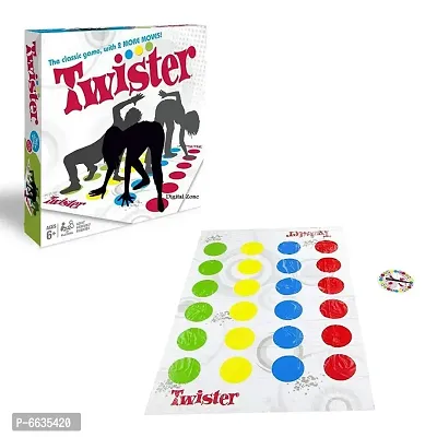 Bonanza Bigger Mat Twister Game More Colored Spots Board Game for 2 or More Players Indoor and Outdoor Game for Kids-thumb5