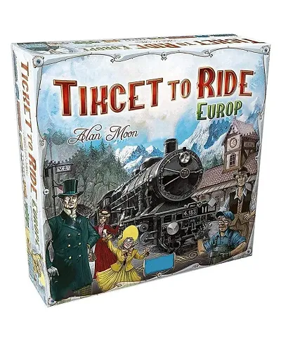 Ticket to Ride Europe Family Board Game for Adults Party  Fun Games Table Top Game