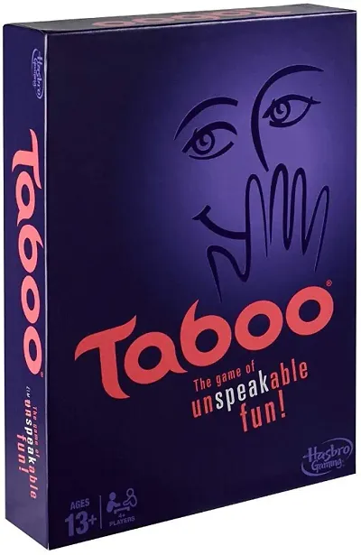 Taboo Board Game, Guessing Game For Families And Kids for Ages 13 And Up, 4 Or More Players,Multicoloured