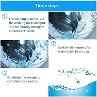 Bonanza's 10 Pcs Washing Machine Deep Cleaner Tablet for Washing machines Front and Top Load Machine Descaling Powder Tablet for Tub CleaningDrum Stain Remover of washing machine Descaler Powder-thumb3