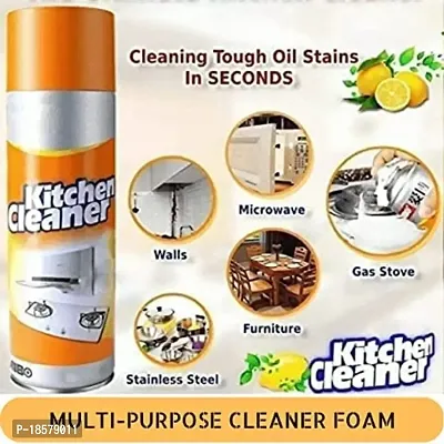 Bonanza's KITCHENWARE Multipurpose Bubble Foam Cleaner Kitchen Cleaner Spray Oil