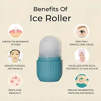 Bonanza Multi Color  Ice Roller For Face, Neck and Body | For Puffy Eyes, Easy to Use and Carry | Unbreakable and Reusable | Glowing and Clear Skin (Random Color)-thumb4