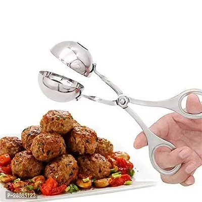 Online Store Stainless Steel Meat Ball Maker, Cake Pop Maker, Melon Baller Meatball Maker Non Stick Spoon New Steel Meat Balls Fish Rice Ball