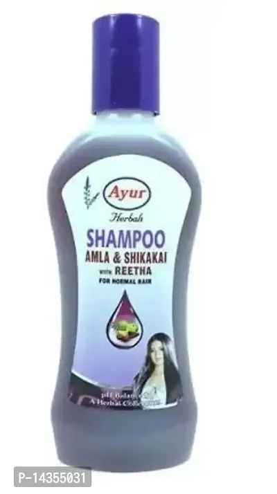 Ayur Herbal Shampoo Amla  Shikakai With Reetha (1000 ml)  (1000 ml)