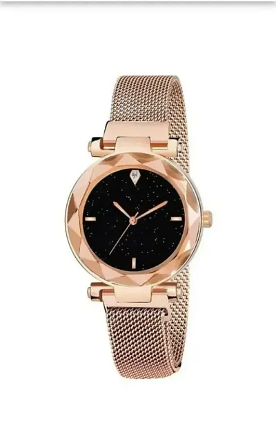 New Fashion Color Roman Digit dial Maganet Strap For Girl Designer Fashion Wrist Analog Watch - For Girls