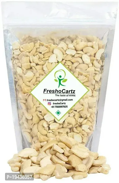 Cashew Nuts Broken 4 Pieces | Kaju Tukadi | Kaaju Fada [Pure and Natural White Kaju Tukdi] (250gm)-thumb0