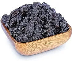 Black Raisins |Seedless Dry Grapes | Kali Kishmish| Black Kismis | Dry Fruits (400gm)-thumb2
