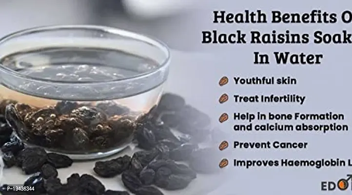 Black Raisins | Kali Daakh | Seedless Dry Grapes | Kali Kishmish| Black Kismis | Kaali Dakh | Dakha | Regular Dry Fruits (1kg)-thumb5