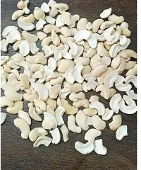 Cashew Nuts Broken 4 Pieces | Kaju Tukadi | Kaaju Fada [Pure and Natural White Kaju Tukdi] (250gm)-thumb1