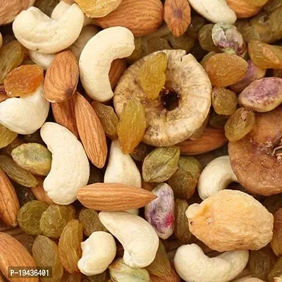 FreshoCartz Mix Dry Fruits and Nuts All Premium Quality [Almonds/Badam, Cashews/Kaju, Raisins/Daakh, Pistachios/Pista, Apricot/Khurbani, Walnuts/Akhrot, Black Raisins, Figs/Anjeer, Dry Dates/Kharak] 200gm-thumb4