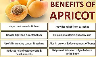 Jumbo Dried Apricots Organic (Khumani, Khurmani, Khurbani, Jardalu, Prunu) Premium Quality (Grade - Big Size) + Free Delivery (200gm)-thumb3