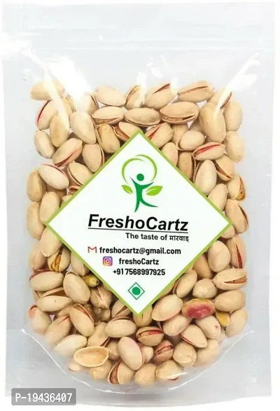 Roasted  Salted Pistachios Nuts| Namkeen Pista with Shelll |  Pistachios | Roasted Salted Pista | Pistachio (1kg)-thumb0