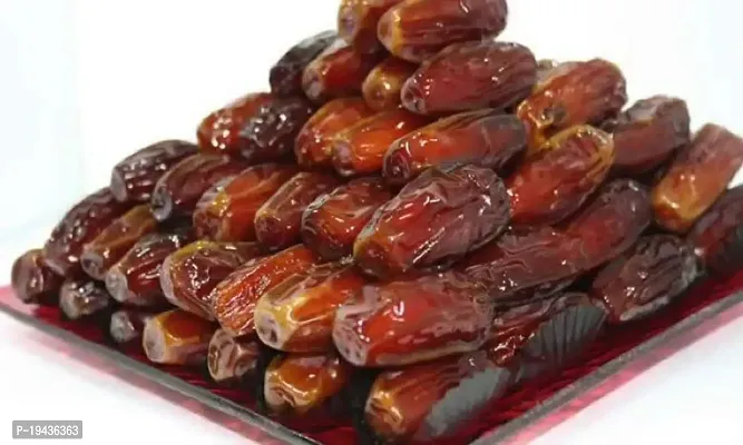 Dates with Seeds | Vaccum Pack Khajur | Arabian Dates| Pin Khajoor | Dry Fruits Dates (1kg+1kg)-thumb3