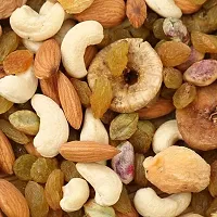 FreshoCartz Mix Dry Fruits and Nuts All Premium Quality [Almonds/Badam, Cashews/Kaju, Raisins/Daakh, Pistachios/Pista, Apricot/Khurbani, Walnuts/Akhrot, Black Raisins, Figs/Anjeer, Dry Dates/Kharak] 500gm-thumb3