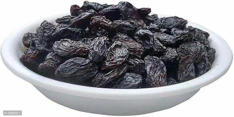 Black Raisins |Seedless Dry Grapes | Kali Kishmish| Black Kismis | Dry Fruits (1.8kg)-thumb2