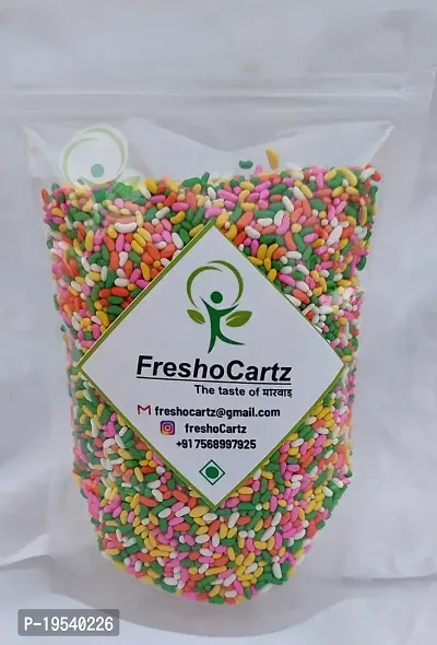 FreshoCartz Coloured Saunf | Sugar Coated Fennel Seeds | Mouth Freshner (Mukhwas) Sweet Mouth Freshener (500 g)