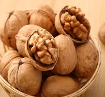 California Walnuts with Shell | Whole Inshell Walnuts | Sabut Akhrot (400gm)-thumb3