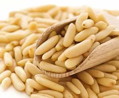 Lebanon Pine Nuts Without Shell | Chilgoza |  Chilgoja | Chilgoza Giri Dry Fruit | Chilgoze (Jumbo Size) (100gm)-thumb3