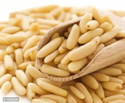 Lebanon Pine Nuts Without Shell | Chilgoza |  Chilgoja | Chilgoza Giri Dry Fruit | Chilgoze (Jumbo Size) (100gm)-thumb4