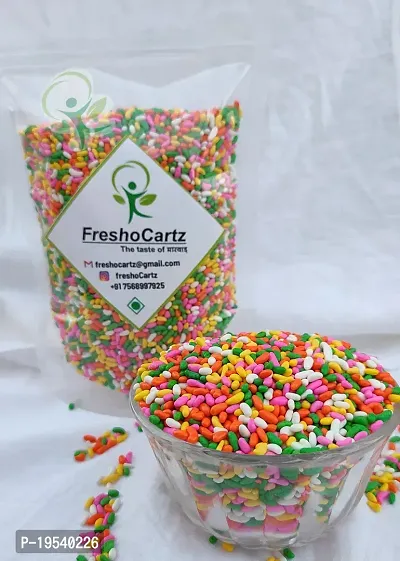 FreshoCartz Coloured Saunf | Sugar Coated Fennel Seeds | Mouth Freshner (Mukhwas) Sweet Mouth Freshener (500 g)-thumb3