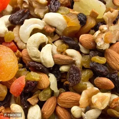 FreshoCartz Mix Dry Fruits and Nuts All Premium Quality [Almonds/Badam, Cashews/Kaju, Raisins/Daakh, Pistachios/Pista, Apricot/Khurbani, Walnuts/Akhrot, Black Raisins, Figs/Anjeer, Dry Dates/Kharak] 1kg-thumb3