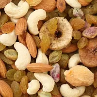 FreshoCartz Mix Dry Fruits and Nuts All Premium Quality [Almonds/Badam, Cashews/Kaju, Raisins/Daakh, Pistachios/Pista, Apricot/Khurbani, Walnuts/Akhrot, Black Raisins, Figs/Anjeer, Dry Dates/Kharak] 125gm-thumb3
