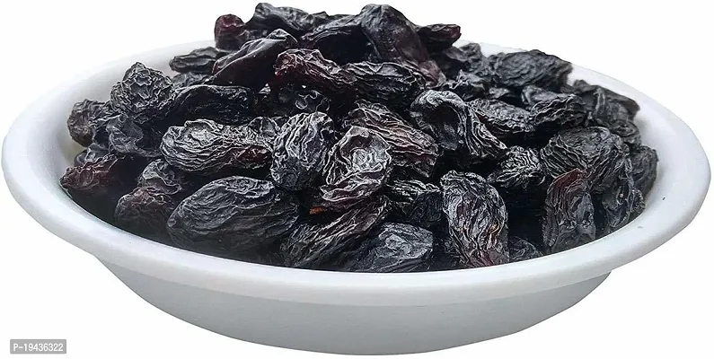 Black Raisins |Seedless Dry Grapes | Kali Kishmish| Black Kismis | Dry Fruits (500gm)-thumb2